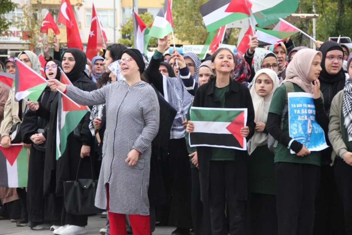 Seydişehir’de İsrail’e protesto: Gazze’ye destek, Filistin’le dayanışma