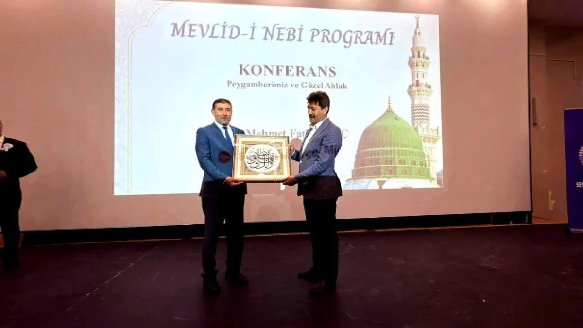 Seydişehir&rsquo;de Mevlidi nebi haftasında peygamberimiz ve g&uuml;zel ahlak konferansı