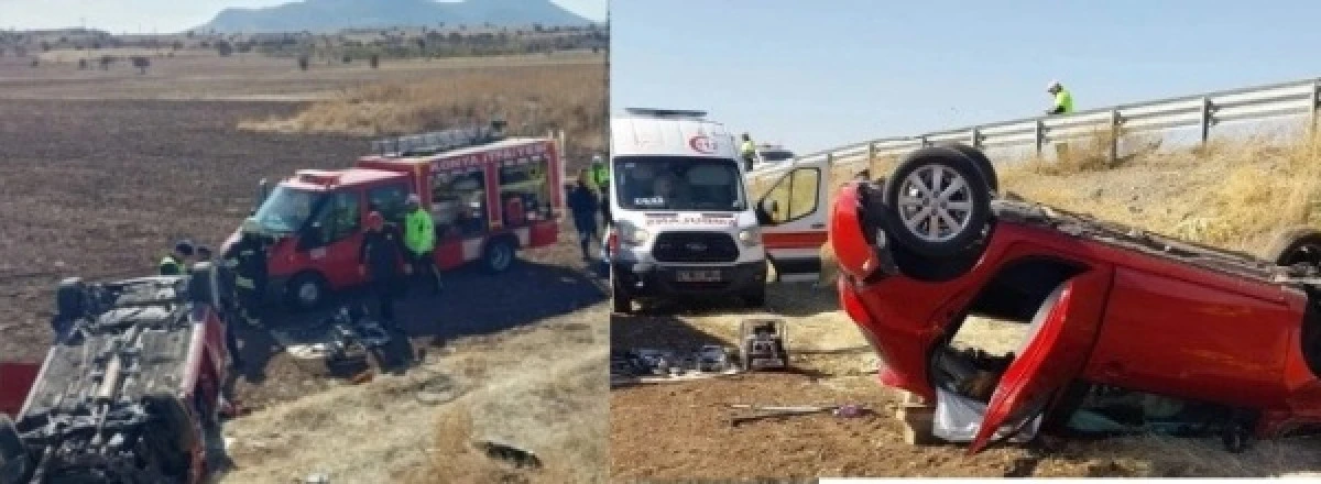 Seydişehir’de otomobil tarlaya uçtu: 1 ölü, 2 yaralı