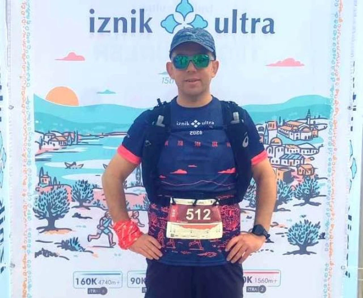 Seydişehirli Avukat Osman Kerpi&ccedil; İznik ultra trail&rsquo;de k&uuml;rs&uuml;ye &ccedil;ıktı