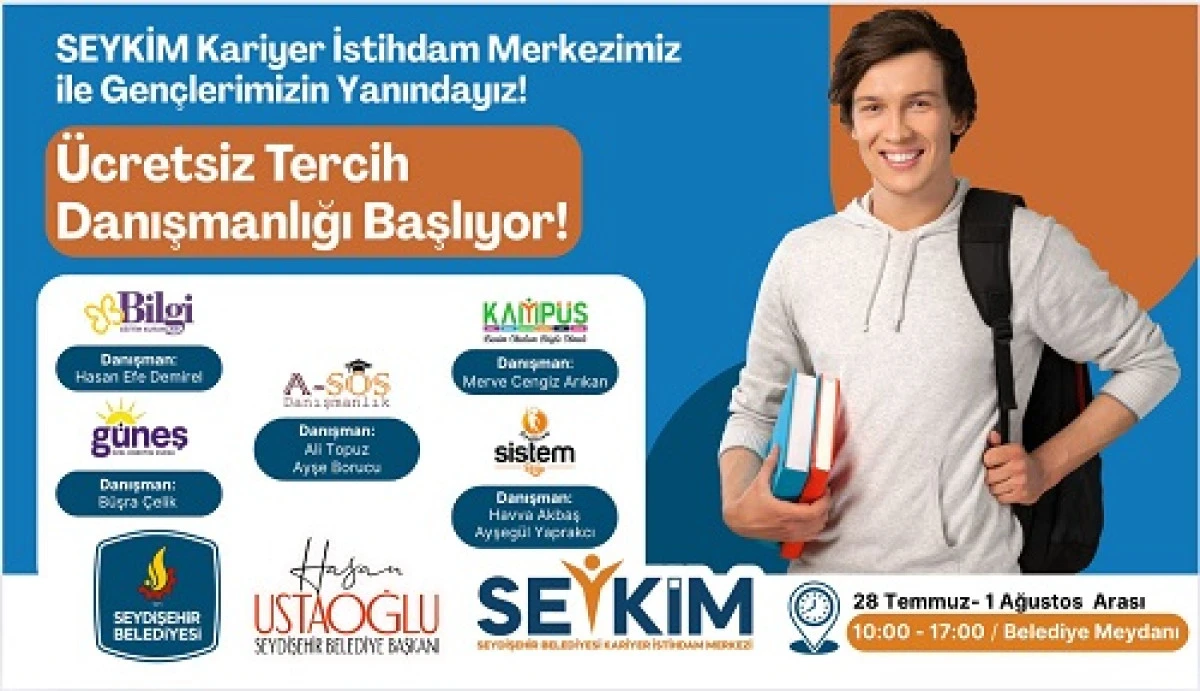 SEYKİM‘den öğrencilere tercih danışmanlığı hizmeti
