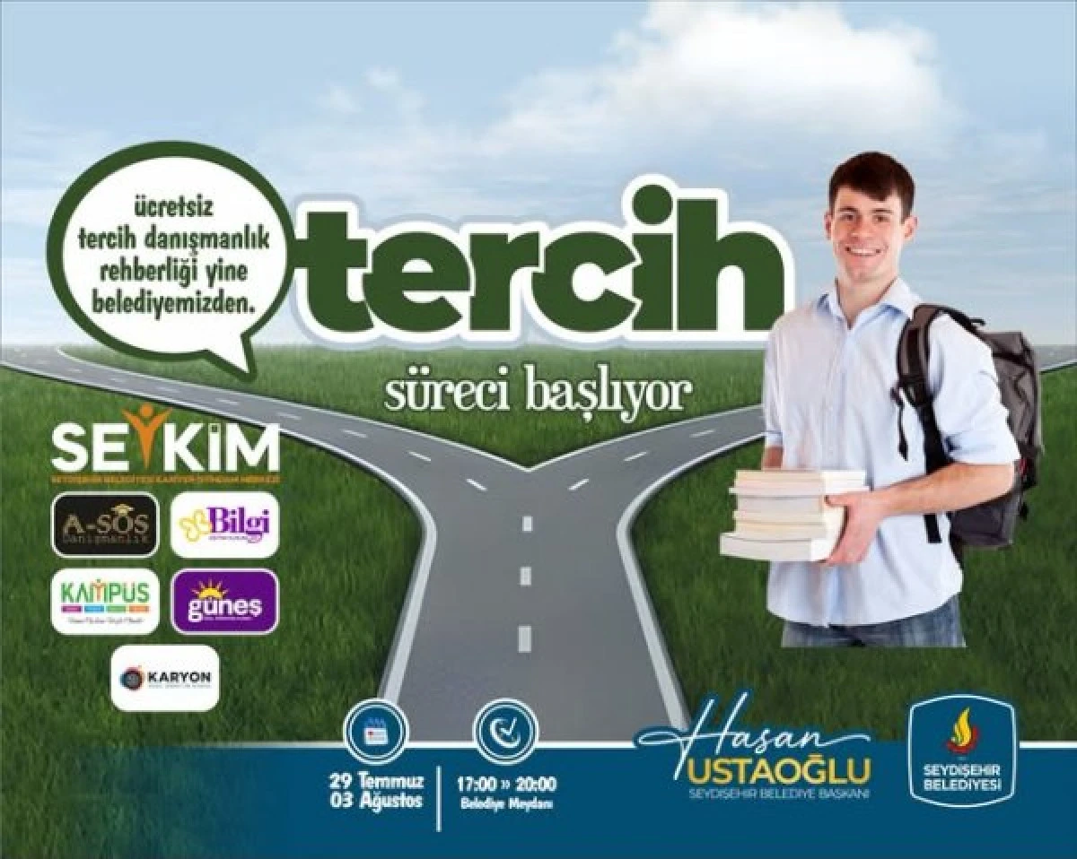 SEYKİM'den &ouml;ğrencilere &uuml;cretsiz YKS tercih danışmanlığı