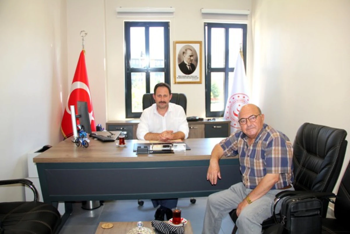 Sosyal Hizmetler Merkezi M&uuml;d&uuml;rl&uuml;ğ&uuml;ne ziyaret