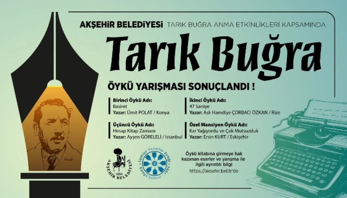 Tarık Buğra ulusal &ouml;yk&uuml; yazma yarışması sonu&ccedil;ları belli oldu!