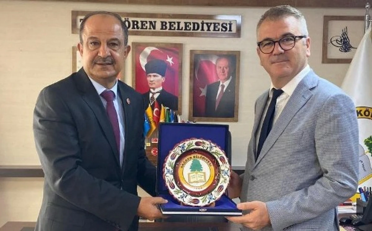 Ustaoğlu, ilçeler arası işbirliğini güçlendirmek için temaslarda bulundu