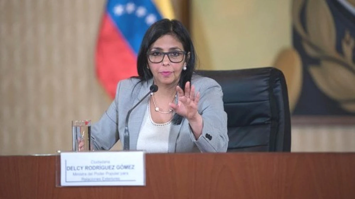 Venezuela&rsquo;da Delcy Rodriguez, yemin ederek g&ouml;reve başladı