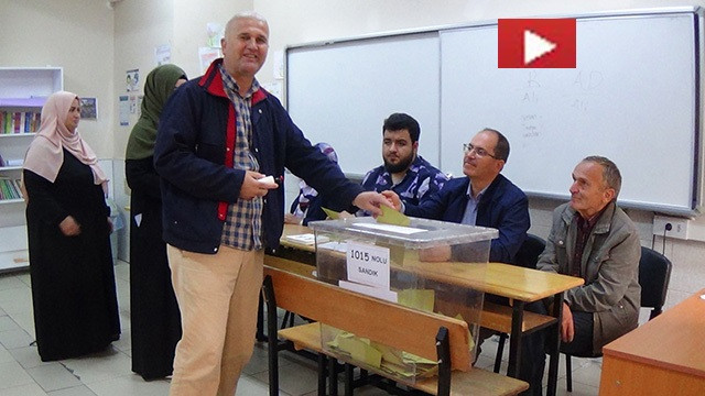 Seydişehir’de oy verme işlemi devam ediyor