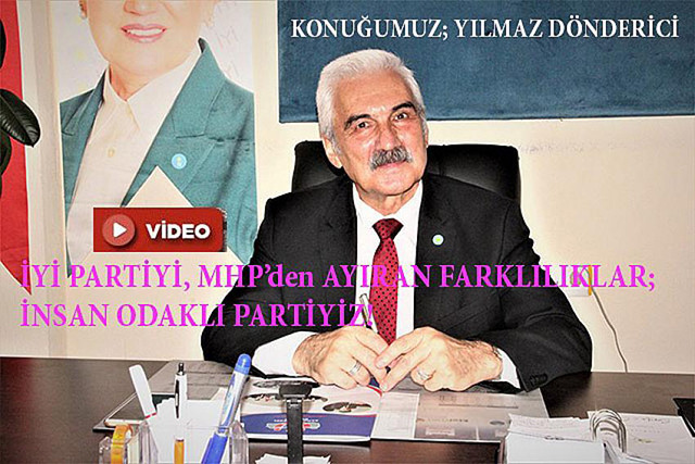 Seydişehir İYİ Parti İlçe Başkanı Yılmaz Dönderici ile Söyleşi