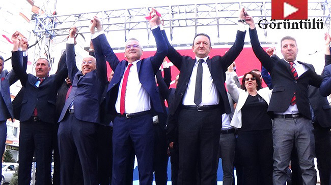 CHP Seydişehir seçim ofisi törenle açıldı