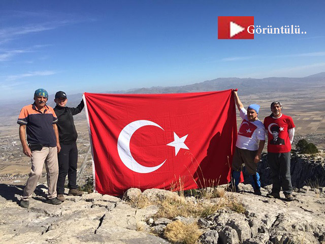 Seydişehirli Dağcılar kalafat dağına 100.yıl tırmanışı yaptı